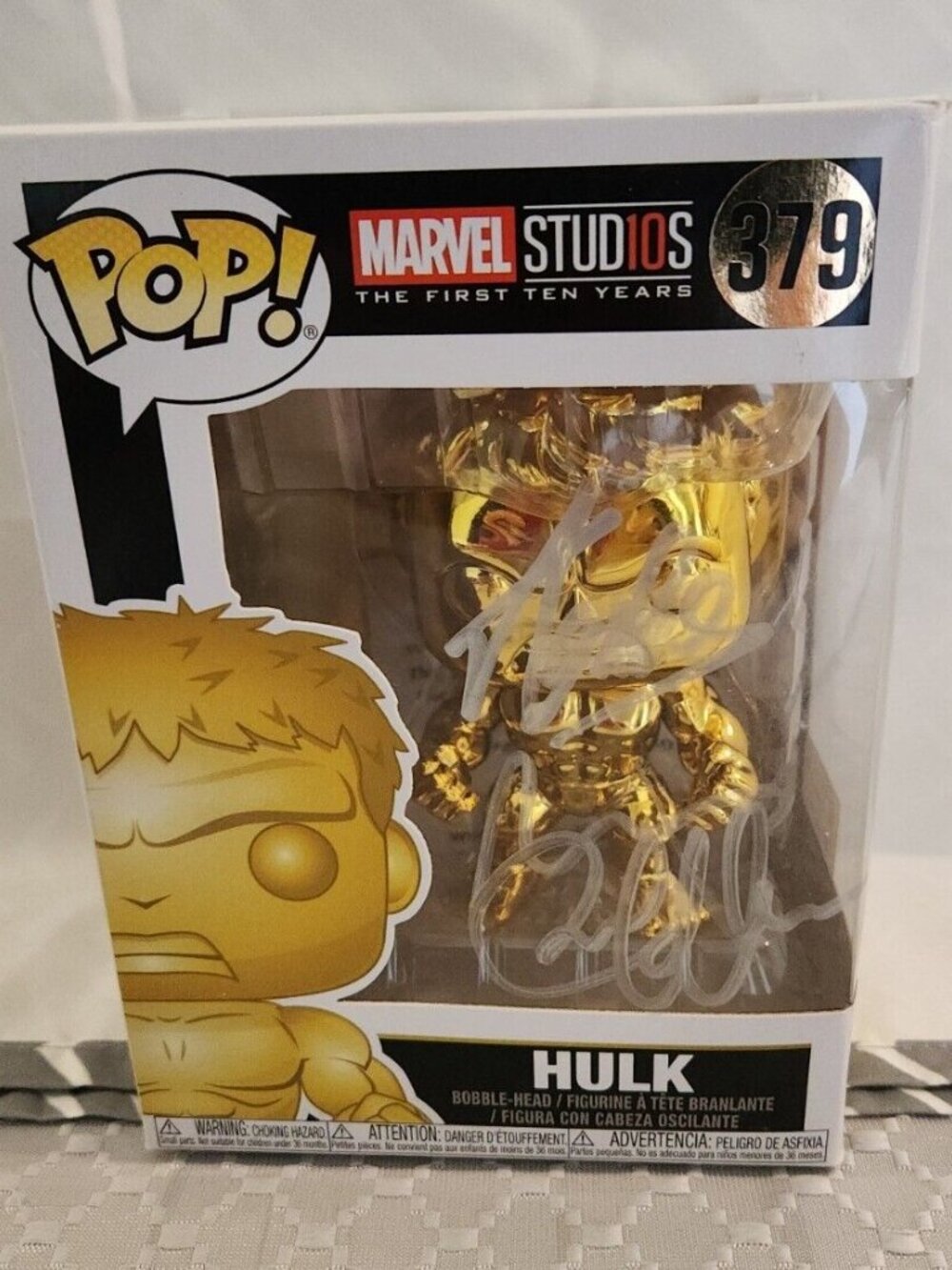 Mark Ruffalo signed Funko Pop! Vinyl: Marvel - Hulk #379 w/COA